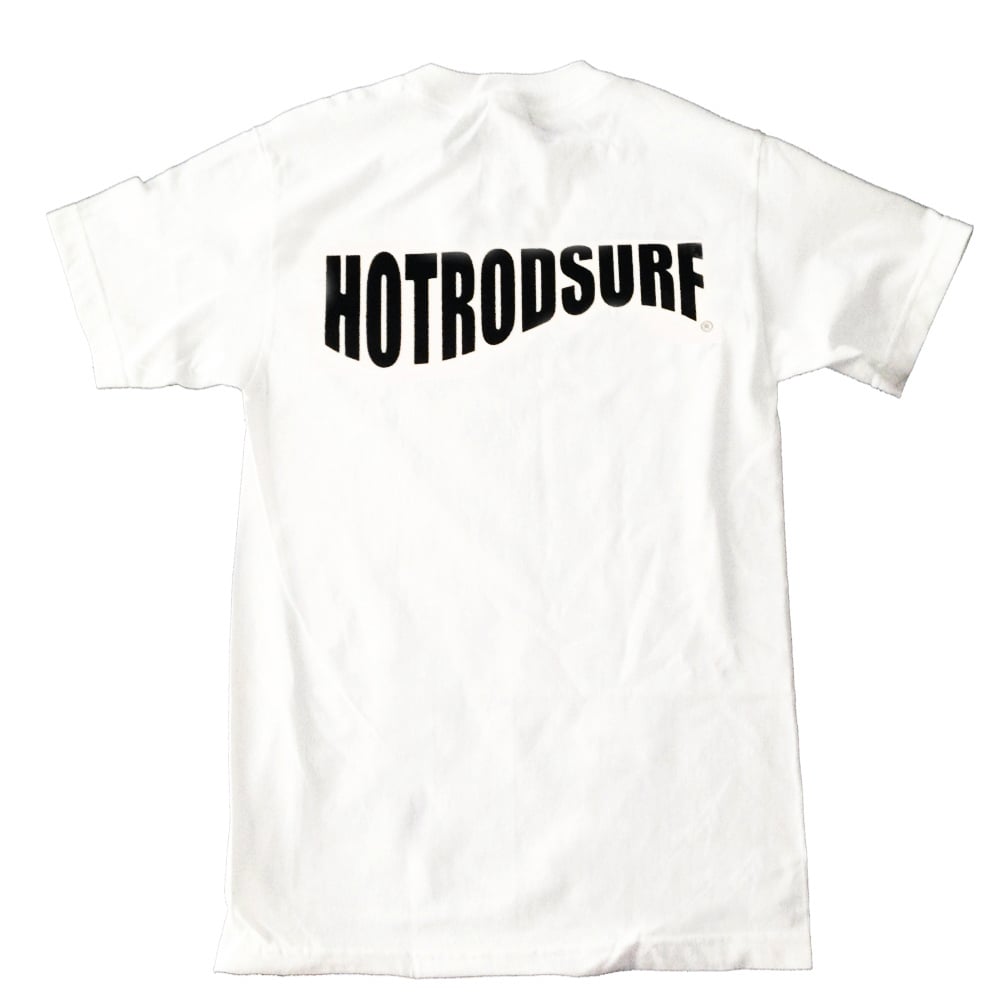 HOT ROD SURF — Wave Logo Tee Short Sleeve ~HOTRODSURF ~ Hot Rod